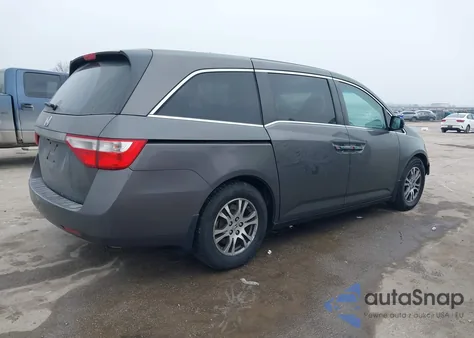2012 Honda Odyssey Ex-L from USA, damaged, VIN 5FNRL5H65CB069843